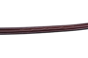 Rênes en cuir lacées, équipement d'équitation durable, matériel équestre - Product Image 3
