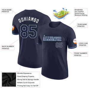 Camiseta de Béisbol Personalizada de Primera Calidad para Hombre, Ligera y Deportiva, con Nombre y Número Personalizados, OEM - Product Image 2