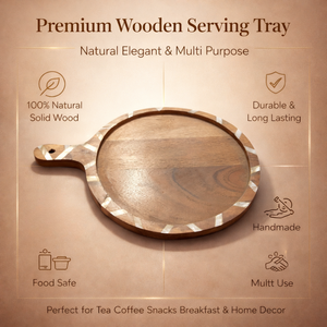 Planche à découper en bois écologique pour la cuisine, durable, sans danger pour les aliments, surface lisse, utilisation polyvalente pour la viande et les fruits - Product Image 6