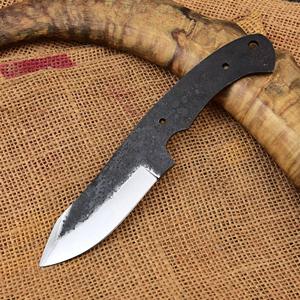 Cuchillo Forjado a Mano de Acero de Alto Carbono con Hoja de Punta Caída y Mango de Madera para Camping, Fabricación Personalizada OEM, Venta al por Mayor Directa de Fábrica UA - Product Image 1