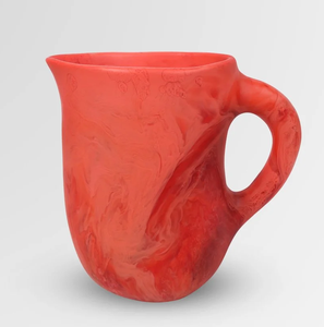 Carafe en résine artisanale avec poignée, vaisselle de qualité supérieure, écologique, pour servir l'eau à bon prix - Product Image 4