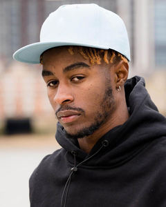 Casquette Snapback Unisexe Hurrley en Coton Couleur Unie, Casquette de Baseball à Visière Plate Réglable, Casquette Hurrley Personnalisable avec Logo Brodé en Gros - Product Image 6