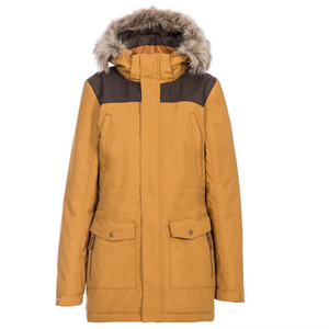 Chaqueta Parka para Mujer Mantic Enterprises - Exterior de Cuero Genuino, Tela de Lona, Diseño Transpirable para Viajes, Trabajo y Uso al Aire Libre - Product Image 3