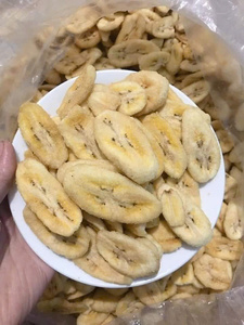 Dried Banana Slices Crispy Thin <b>Sweet</b> Natural Taste FD Process Bulk Pack - Product Image 5