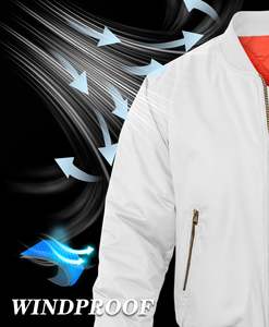 แจ็คเก็ตบอมเบอร์คุณภาพสูงแบบใหม่สำหรับผู้ชาย เสื้อแจ็คเก็ตบอมเบอร์ลำลองสำหรับผู้ชาย ผลิตจากวัสดุที่ดีที่สุด - Product Image 4