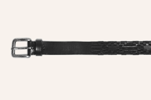 Cinturón de Cuero Genuino de Alta Gama para Montar a Caballo, Cinturón de Polo para Hombre con Logotipo Personalizado - Product Image 3