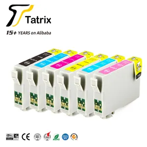 Tatrix T0821 T0822 T0823 T0824 T0825 T0826爱普生手写笔照片R290 RX610彩色兼容打印机墨盒