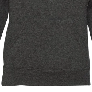 Sweat à capuche gris chiné foncé pour jeunes, en mélange de coton doux, à manches longues, décontracté, mode, pour tous les jours - Product Image 5