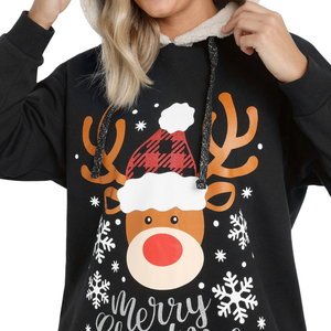 Sudaderas con Capucha para Mujer de Talla Grande al por Mayor, Tejido Cómodo, Personalizable, Muestra Gratuita, la Mejor Calidad - Product Image 4