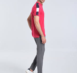 Precio bajo Calidad Hombres 100% Algodón Sólido para camisas Logotipo personalizado Manga corta Transpirable Secado rápido Tallas grandes - Product Image 4