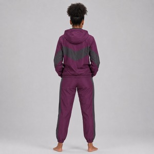 Ensemble de survêtement coupe-vent pour femme, très vendu, confortable, respirant, écologique, de qualité supérieure, personnalisable - Product Image 4