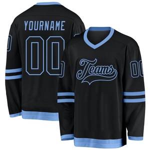 Maillot de hockey rouge-or royal personnalisé de qualité supérieure, vente en gros, best-seller, directement de l'industrie - Product Image 2