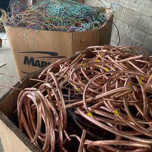 Fil de cuivre de haute pureté 99,99%, Déchets de cuivre à bas prix 99% 99,95% Cu (Min) Fil de cuivre rouge à bas prix - Product Image 1