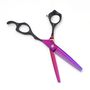 ZH INTERNATIONAL 6 Inch New Design <b>Thinning</b> Scissors Professional Stainless Steel Hair Scissors Salon Barber Scissors - Product Image 4