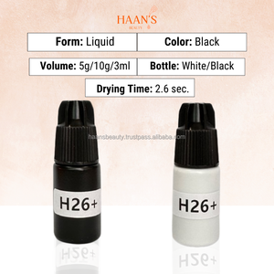 Pegamento Negro para Extensión de Pestañas Extra Fuerte de Secado Rápido en 2.6s, No Irritante, Fuerte Fijación, 3g 5g 10g 1kg, Empaque Personalizado, Resistente al Agua - Product Image 2