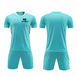 Uniforme de Fútbol Hecho en Fábrica con Número y Nombre Personalizados Disponible en Varios Tamaños, Colores y Estilos para Equipos y Clubes - Product Image 1