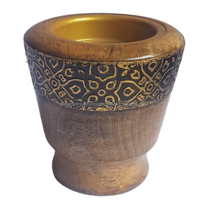 Quemador de incienso de cono de carbón tradicional hecho a mano para meditación de relajación y uso de fragancia en el Hogar disponible en varios estilos - Product Image 1