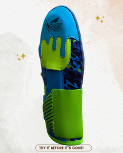 Gant de glisse pour baseball Aqua Green Splesh en néoprène, réglable pour gaucher/droitier, protection professionnelle de la paume - Product Image 1