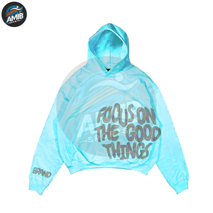 Sudaderas con Estampado Puff de Primera Calidad Hechas a Medida, Sudaderas Básicas de Invierno de Felpa Gruesa, Sudaderas con Estampado Puff de Algodón Mezclado al por Mayor - Product Image 5
