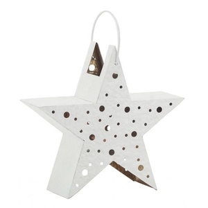 Wholesale Latest Star and Tree Shape Tea Light Candle Holders for Tabletop and Hanging Christmas Decoration - Product Image 5