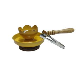 Quemador de incienso Bakhoor, quemador de incienso de madera, quemador de incienso de metal, quemador de incienso tipo domo para exportación, soporte para incienso Dhoop, quemador de madera. - Product Image 4