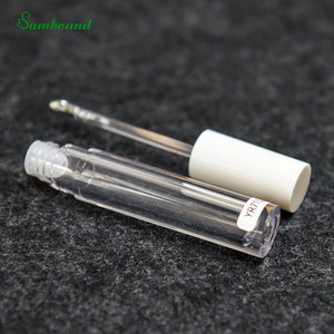 Wholesale Custom Zinc Alloy Brush Head Lip Gloss Tube 5ml Small Brush Head PET Eco-Friendly Liquid Contour Dispensing Bottle OEM - Product Image 6