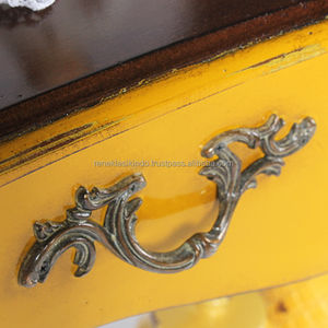 เฟอร์นิเจอร์ห้องนั่งเล่น โต๊ะกาแฟ รุ่นหมายเลข 7406 ทำจากไม้มะฮอกกานี ผิวเรียบเนียน ราคาไม่แพง - Product Image 5