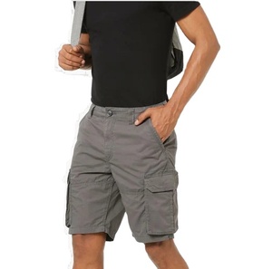 Shorts cargo décontractés pour hommes en coton 100% à séchage rapide, écologiques, solides, vente en gros personnalisée OEM, respirants, très vendus en été - Product Image 4