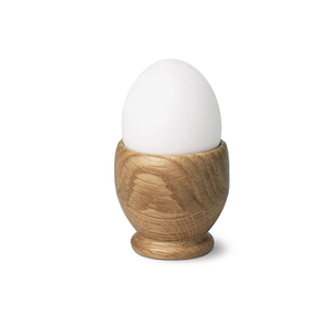 Porte-œufs en bois naturel élégant, 2 pièces, pour la décoration de la table de petit-déjeuner, qualité supérieure, prix incroyable - Product Image 3