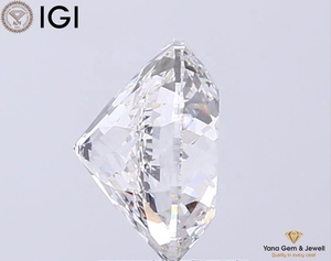 Diamant de laboratoire CVD de 3,00 carats avec certificat IGI, forme portugaise, clarté VVS2, couleur E, pour pendentif chef-d'œuvre exclusif - Product Image 3