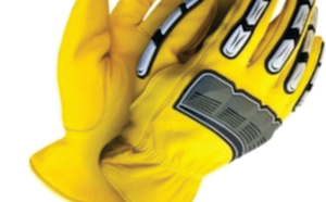 Guantes de Trabajo de Cuero Vacuno Duraderos, Antiestáticos, Resistentes al Agua, a los Impactos, con Protección PPE, Anticorte y Antiesmagamiento - Product Image 2
