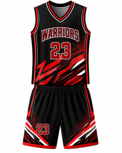 Elegante Conjunto de Baloncesto con Elementos Gráficos Atrevidos, Material Transpirable y Costuras Resistentes para Profesionales y Jugadores - Product Image 2