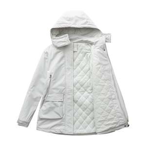 Chaqueta Softshell con Capucha y Cuello Alto para Mujer, Chaqueta Deportiva con Cierre Completo, Resistente al Viento, Chaqueta Deportiva de Invierno - Product Image 3