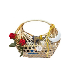 PANIERS décoratifs en BAMBOU pour des intérieurs élégants PANIERS EN BAMBOU de qualité supérieure pour les paniers-cadeaux de l'Aïd et le style de maison saisonnier - Product Image 1