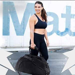 Sac à dos de sport en polyester robuste pour homme avec compartiment à chaussures pour la boxe - Product Image 3
