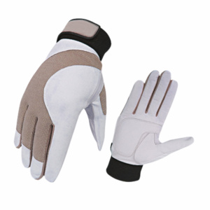 Gants de sécurité en cuir de chèvre renforcé, gants de protection personnelle industrielle pour travaux mécaniques - Product Image 5