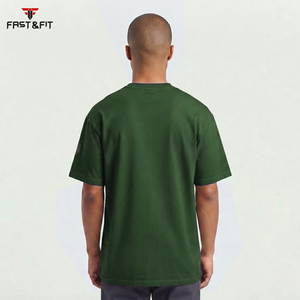 Camisetas de Hombre 2026, Estilo Urbano, Oversize, con Logotipo Personalizado Serigrafiado, 100% Algodón, Diseño con Letras - Product Image 2