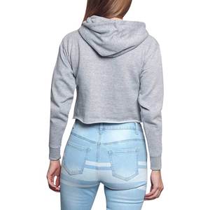 Nouveaux sweats à capuche courts délavés à l'acide de haute qualité pour femmes, tricotés, respirants, décontractés, tendance - Product Image 5