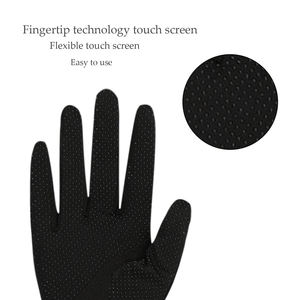 ถุงมือวิ่งคุณภาพดีที่สุด สำหรับกีฬากลางแจ้ง กันลื่น สำหรับขี่จักรยาน พร้อมโลโก้สั่งทำ ดีไซน์ล่าสุด พิมพ์ลายซิลิโคน สวมใส่ง่าย - Product Image 3