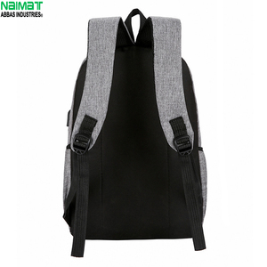 Naimat Durable PVC Oxford Cloth <b>Backpack</b> Set 3-Piece <b>Black</b> Outdoor Camping Bag for <b>Men</b> Women 2 Seasons - Product Image 5