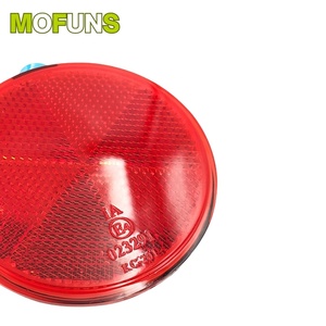 Reflectores reflectantes redondos de seguridad para vehículos de camiones - Product Image 6