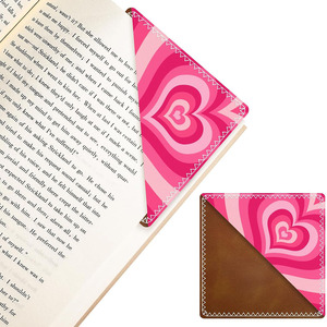 Premium genuine leather maple leaf <b>bookmark</b> accessory designed for daily reading organization for sale in affordable price - Product Image 1