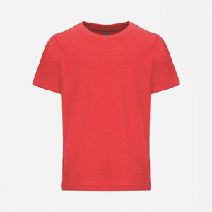 Camiseta Personalizada para Niños, Estilo Veraniego, para Niños y Niñas, Camiseta Corta Holgada, de Algodón, Lisa, para Bebés, Ropa Holgada al por Mayor - Product Image 1