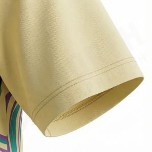 เสื้อยืดผ้าฝ้ายผู้หญิงทรงหลวมใส่สบายรักษ์โลก สไตล์ใหม่ พิมพ์ลายแบบซับลิเมชั่น แฟชั่นสตรีทแวร์ สีสันปรับแต่งได้ - Product Image 6