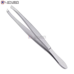 Pinzas Profesionales de Acero Inoxidable para Cejas, Diseño de Tamaño Personalizado con Punta Inclinada para Depilación Precisa, Herramienta de Belleza - Product Image 6