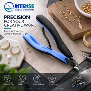 Professional Precision <b>Flush</b> <b>Cutter</b> Pliers Ergonomic Non Slip Handle Jewelry Making Wire Cutting Tool - Product Image 5