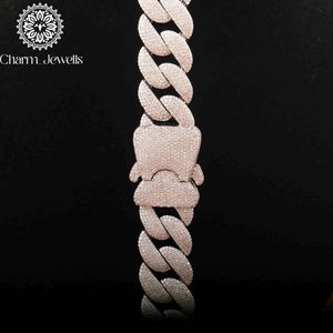 Collier à chaîne à maillons en argent 925 plaqué or 14 carats avec moissanite Charm_Jewells, style hip-hop unisexe, certifié IGI, pour un usage quotidien - Product Image 4
