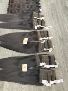 Extensiones de cabello vietnamita virgen Remy para tejer, 8-32 pulgadas, todos los colores, 100gms, precio al por mayor - Product Image 4