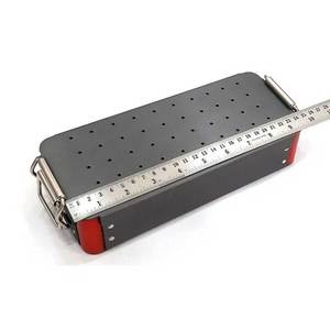 Boîte de rangement vide pour vis de traumatologie dentaire maxillo-faciale de qualité supérieure, en aluminium, kit de rangement pour instruments chirurgicaux vétérinaires en acier inoxydable, certifié CE - Product Image 3