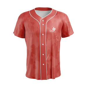 Camiseta de Béisbol para Mujer, Tallas Grandes, Ropa Deportiva de Alto Rendimiento, Control de Humedad, Protección UV, Proveedor de Uniformes Personalizados para Equipos - Product Image 1